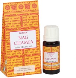 Aceite Aromático Esencia de Nag Champa - GOLOKA - 10ml