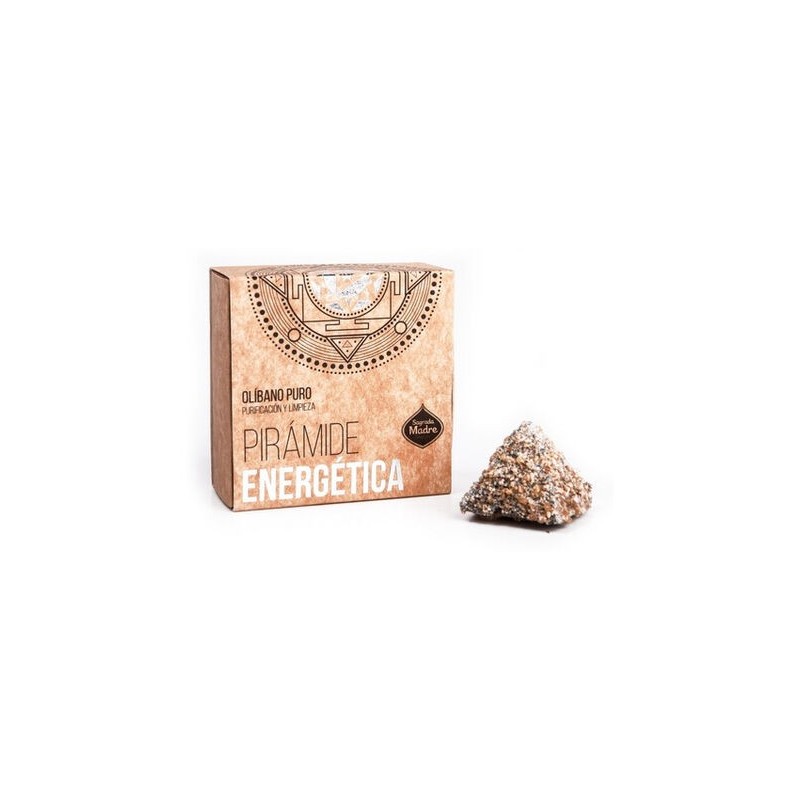 PURE FRANKINCENSE ENERGY PYRAMID - INCENSE - SAGRADA MADRE - 4 units-SAGRADA MADRE ENERGY PYRAMID-HOSTENATURA