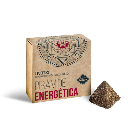 Sagrada Madre Pirámide Energética 4 Poderes - 4 unidades