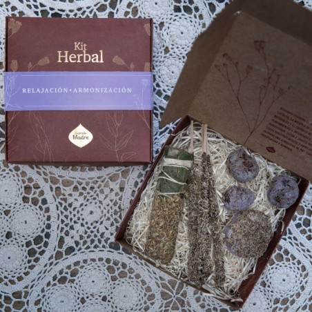 KIT HERBAL RELAJACIÓN - ARMONÍA - SAGRADA MADRE