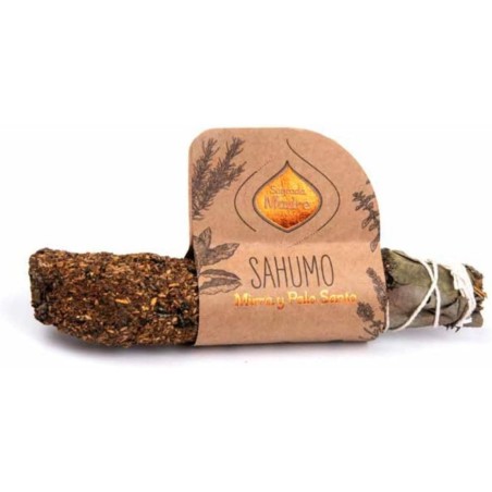 SAHUMO NATURAL MIRRA Y PALO SANTO - SAGRADA MADRE