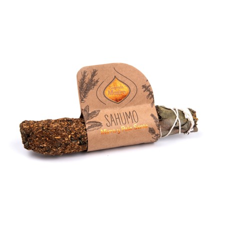 SAHUMO NATURAL MIRRA Y PALO SANTO - SAGRADA MADRE
