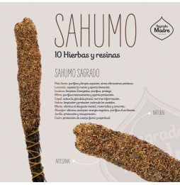 SAHUMO NATURAL GRANDE DE 10 HIERBAS - SAGRADA MADRE