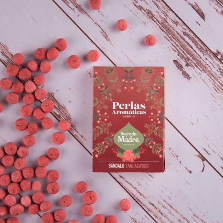 PERLAS AROMÁTICAS SANDALO - SANDALWOOD - SAGRADA MADRE