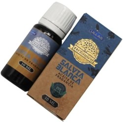 ÓLEO DE FRAGRÂNCIA DE SÁLVIA BRANCA - ULLAS - 10ml.