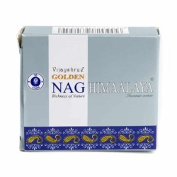 GOLDEN NAG Himalayan Incense Cones - Box of 10 cones