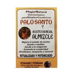 Palo Santo en Polvo Ritualizado con Almizcle - Bolsita de 10gr.