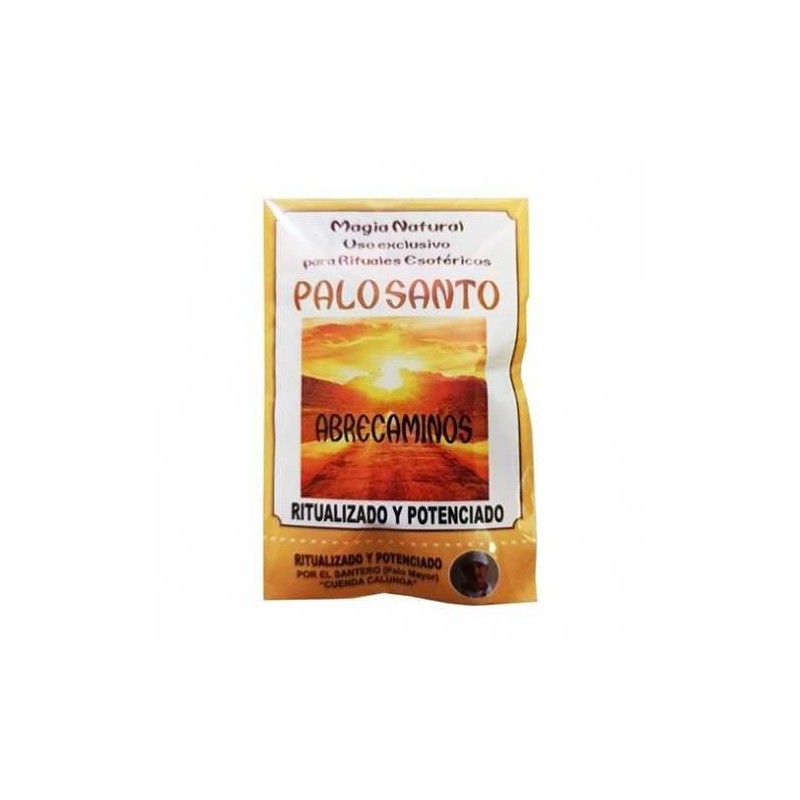 Palo Santo en Polvo Ritualizado Abrecaminos - Bolsita de 10gr.-بالو سانتو-HOSTENATURA