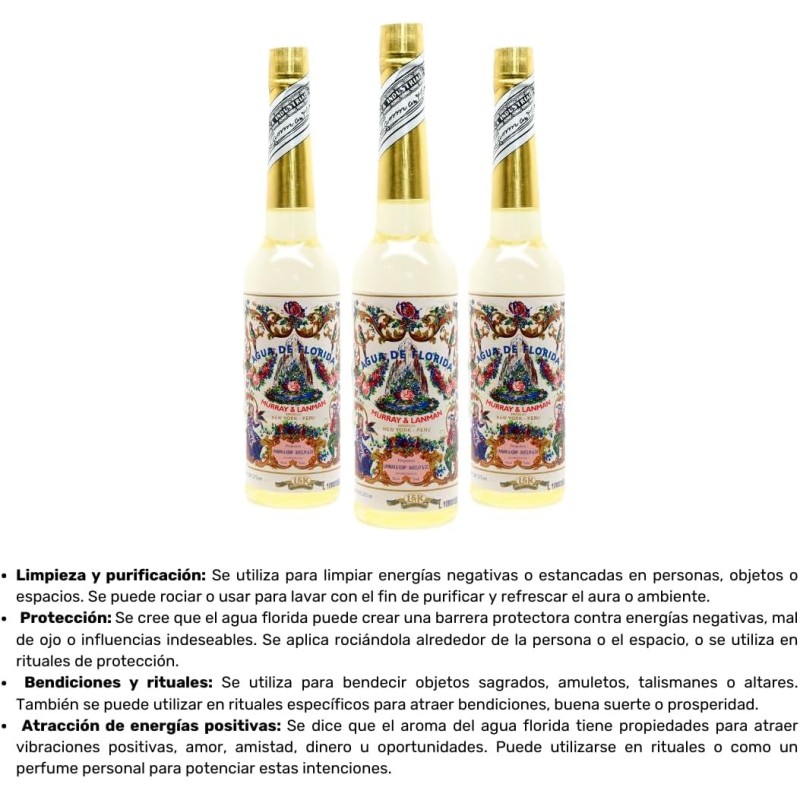 Peruvian Agua de Florida - Flower Water-2 sizes - Shamans Market
