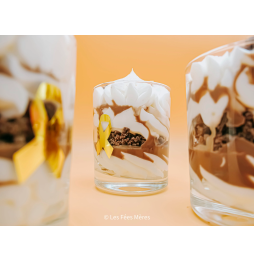 Vela Artesanal | Chocolate praline| Calidad Premium | Les Fees Meres | Made in France | 180gr.