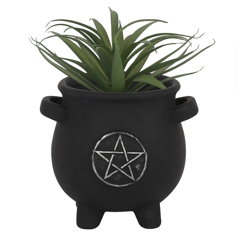 Cazan Pentagram Pot - 12x13x11,5cm - Spirit of Equinox-CĂZANELE ȘI BIRURILE PENTRU RITUALURI-HOSTENATURA