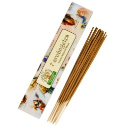 Namaste Masala Mandala Natural Incense - 7 Archangels - Traditional Indian Agarbathi - Handmade