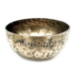 Tibetan Bowl Extra Large Nepalese Moon - (approx 1450g) - 22cm