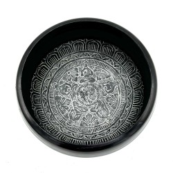 Earth Powder Bowl - Om Vijf Boeddha's - 16cm