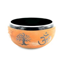 Bol moulu en poudre - Argile Om Buddha - 16cm