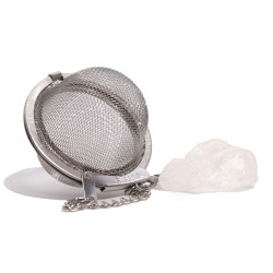 Colador de té de pedras preciosas - Rock Quartz - Balance