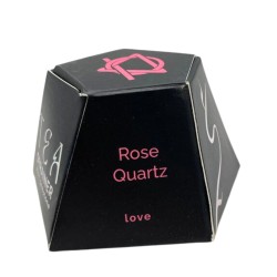 Colador de té de pedras preciosas - Cuarzo rosa - Love