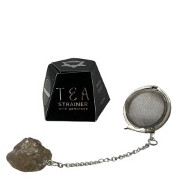 Colador de té de piedras preciosas - Cuarzo ahumado - Intuición