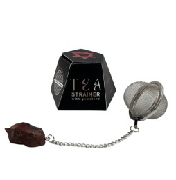 Colador de té de piedras preciosas - Mookaite - Creatividad