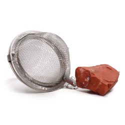 Gemstone tea strainer - Red Jasper - Happiness