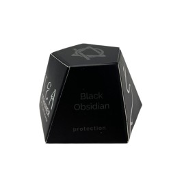 Colador de té de pedras preciosas - Obsidiana negra - Protección