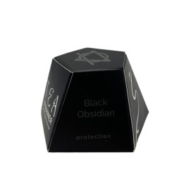 Colador de té de piedras preciosas - Obsidiana negra - Protección