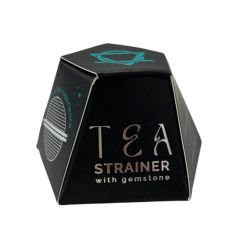 Gemstone Tea Strainer - Aquamarine - Argitasun mentala