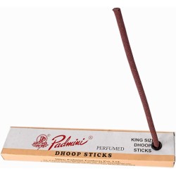 Encens Padmini Dhoop Sticks Padmini 11 centímetres - Grandària - Pack de 12 paquets