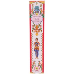 Golden India Pink Incense - Rose Sree Vani - 1 pack of 15gr.