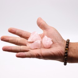 Cristaux bruts - Quartz rose - Pierres précieuses - 500gr.