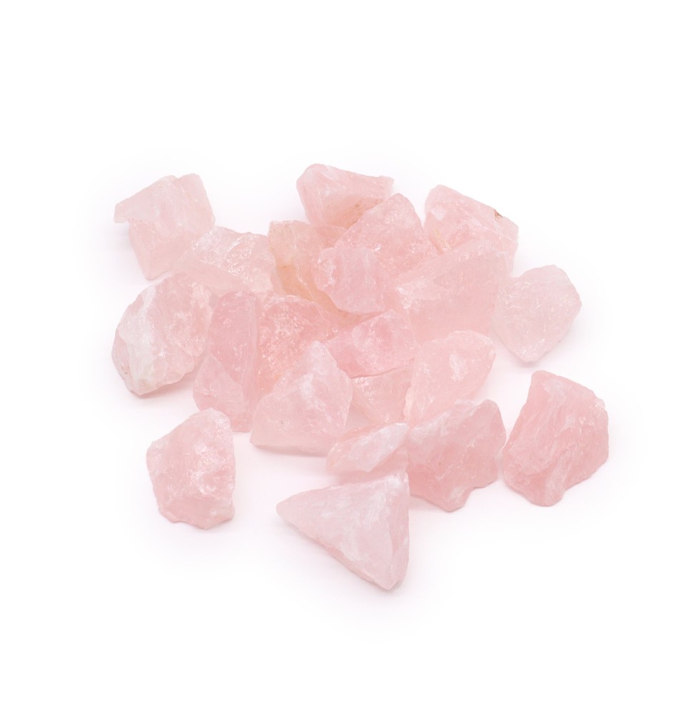 Cristales en Bruto - Cuarzo Rosa - Piedras Preciosas - 500gr.