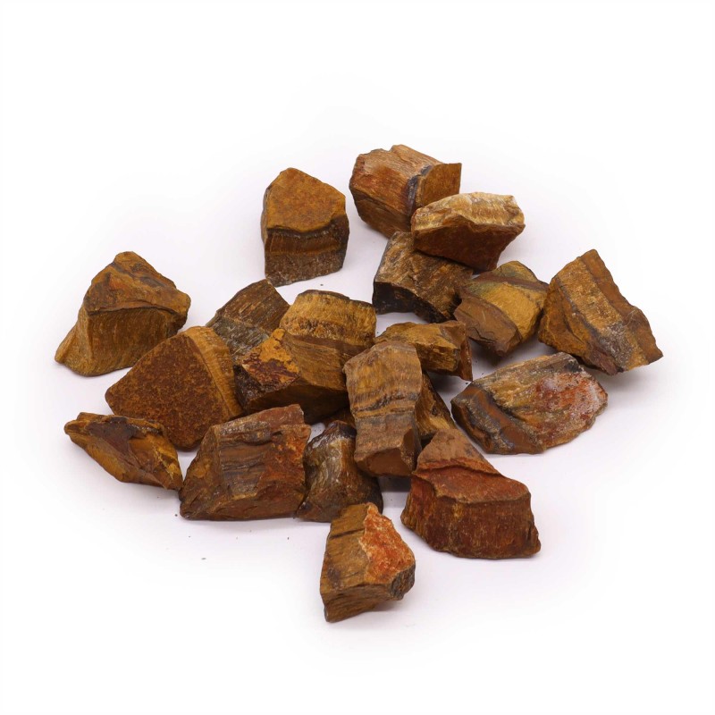 Rough Crystals - Tiger's Eye - Precious Stones - 500gr.-CRYSTALS - RAW PRECIOUS STONES-HOSTENATURA