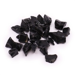 Cristale Aspre - Agat Negru - Pietre Pretioase - 500gr.