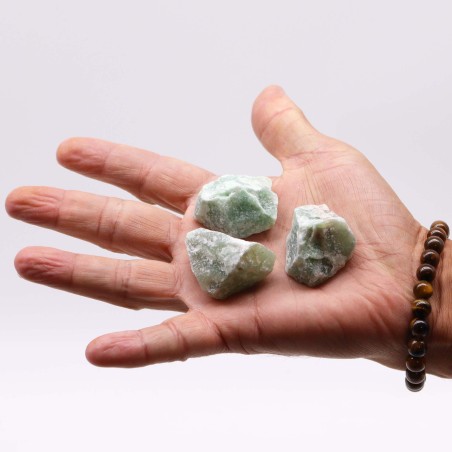 Cristales en Bruto - Jade Cristalina - Piedras Preciosas - 500gr.