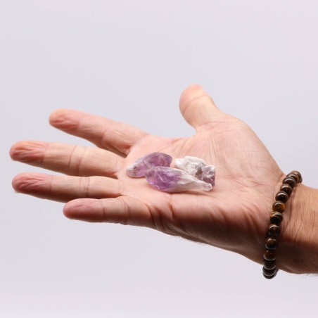 Cristales en Bruto - Amatista Puntas Rugosas - Piedras Preciosas - 500gr.