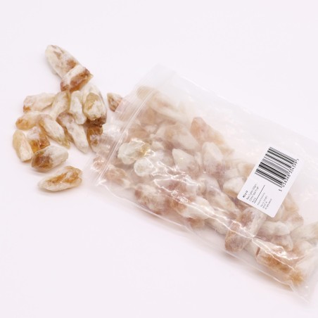 Cristales en Bruto - Citrino Topacio Puntas Rugosas - Piedras Preciosas - 500gr.