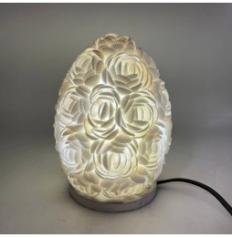 Lámpara Boho - Concha de Mar - Ovalado - 15cm