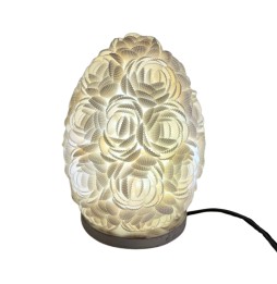 Lámpara Boho - Concha de Mar - Ovalado - 15cm