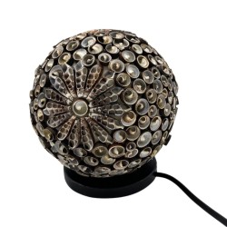 Lampa Boho - Muszla Morska - 15cm - Kolor Czekoladowy