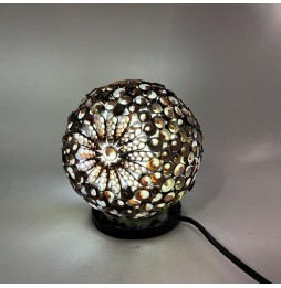 Lámpara Boho - Concha de Mar - 15cm - Color Chocolate