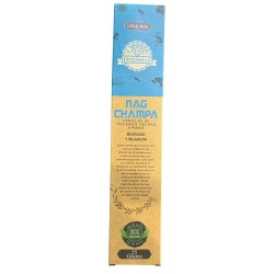 Bio Nag Champa Räucherstäbchen - ULLAS - Handgefertigt - 25gr - Hergestellt in Indien - 100% natürlich