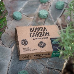 Bomba De Carbón Defumado Activado Limpeza Enerxética - Carbón Aromático Sagrada Madre - Limpeza - Protección - 24 unidades