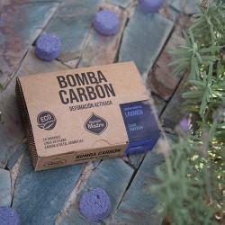 Bomba de Carbune Activat Defumant - Lavanda - Carbune Aromatic - Calm - Purificare - 24 buc. - Maica Sfântă