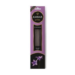 Lilas del Valle Incense Ambar Perfums - 20 sticks - 60 minutos de duração - Qualidade Premium