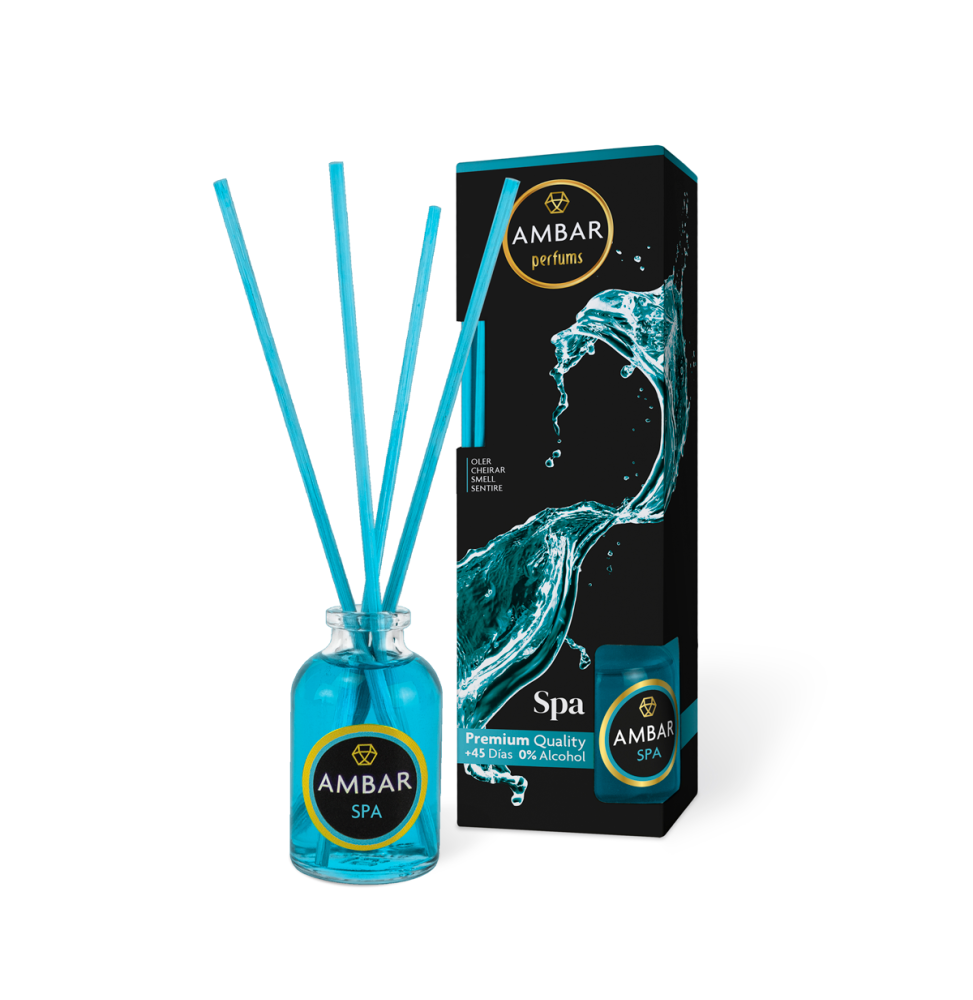 Ambientador Mikado SPA - Ambar Perfums 30ml - 45 días de duración-MIKADO AMBAR PERFUMS LUFTFRISKARE-HOSTENATURA