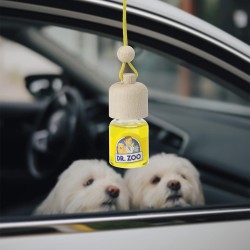 DR ZOO Car Air Freshener Vanilla - Special for Pets - Absorbs Pet Odors