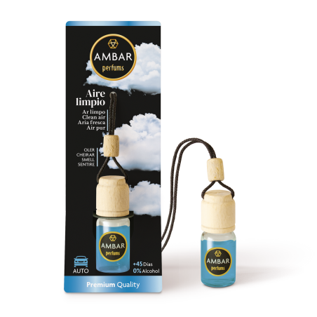 Ambientador Coche Aire Limpio - Ambar Perfums - 6,5ml