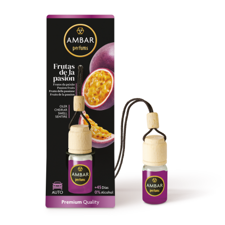 Ambientador Coche Fruta de la Pasión - Ambar Perfums - 6,5ml