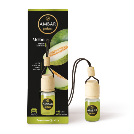 Ambientador Coche Melón - Ambar Perfums - 6,5ml