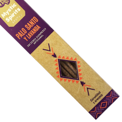 Incienso Palo Santo e Lavanda Sahumerio - Espíritos Místicos - Feito a man - 8 varas - Serenidade e Harmonía